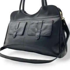 希少 Alexander McQueen joan トートバッグ 2way 黒のサムネイル