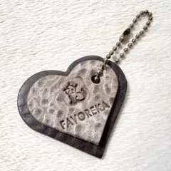 FAVOREKA ハート型 キーホルダー necochannel コラボ 非売品