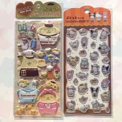 【新品・正規品】サンリオ ポムポムプリン マイコーディネート シール 2枚セット