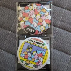 BT21　minini　缶バッチ　2個セットのサムネイル