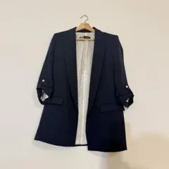 ZARA ロールアップスリーブブレザー