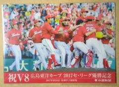 広島東洋カープ☓中国新聞 2017 セ・リーグ優勝記念クリアファイル