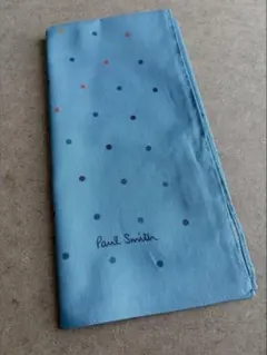 Paul Smith ハンカチ ドット柄 ブルーのサムネイル
