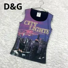ドルチェ＆ガッバーナ City Lightsビジュー y2k タンクトップ XSのサムネイル