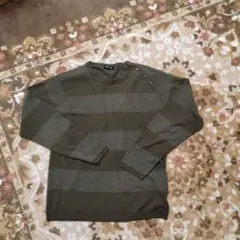 コムサイズム　ボーダーニット