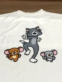 トム&ジェリー　ハッピーくじ　B賞　白Tシャツ