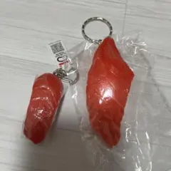 食品サンプル　マグロ寿司キーホルダー　2個セット