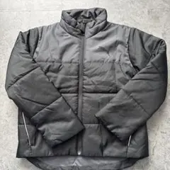 Puma ブラック ダウンコート 中綿入り