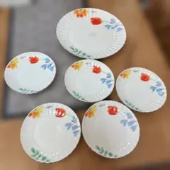 Ungaro 花柄 食器セット 6枚