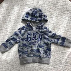 GAP トラクター柄 フード付きトレーナー 18-24ヶ月