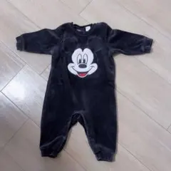 H&M ミッキーマウス フリースロンパース 3-6ヶ月