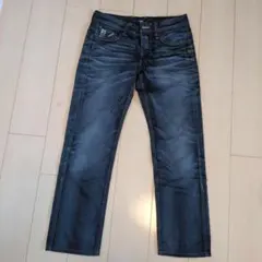 G-STAR ダークブルー ストレートジーンズ31×32
