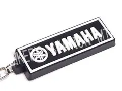 送料込！　YAMAHA　ヤマハ　ワイズギア　PVCキーホルダー　ブラックのサムネイル