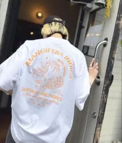 JaVa ビッグTシャツ　プリントTシャツ　男女兼用　綿100%