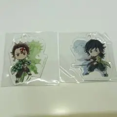 鬼滅の刃 一番くじ F賞 きゅんキャラアクリルチャーム　竈門炭治郎　冨岡義勇