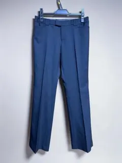 【洋服の青山】レディース パンツスーツ ブラック