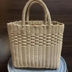 即購入可能です☆一点物☆ファンシーツイードパールバック アイボリー 