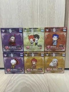 一番くじ Fate/Grand Orderラバーストラップ　6個セット
