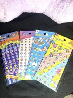 たまごっちプチプチシール4枚セット