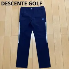 DESCENTE GOLF デサントゴルフ　ストレッチパンツ　ネイビー　Sサイズのサムネイル