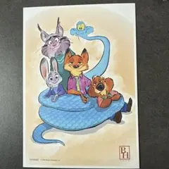 即日匿名発送映画 ズートピア2 特典 プレミアムアートボード 第6弾 入場者特典