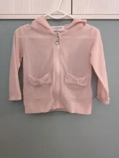 フード付きピンクアウター 8.サイズ