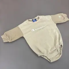 Champion ベージュロンパース 70サイズ