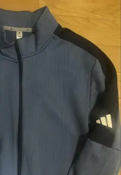 adidas アディダス ゴルフウェア 〔新商品）長袖ジャケット ブルー系