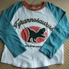 BREEZE 恐竜プリント 長袖カットソー 120