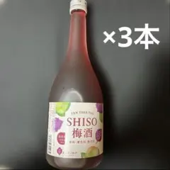 TANTAKATAN 鍛高譚(たんたかたん) 　しそ梅酒 720ml 3本のサムネイル