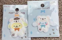 サンリオ ワッペン セリア シナモロール ポムポムプリン