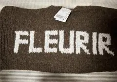 81BRANCA ハチイチブランカ SLOBE 別注 ペルーニット　ブラウン