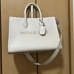 MICHAEL KORS 2WAY トートバッグ ホワイトのサムネイル