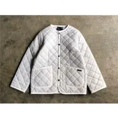 LAVENHAM ラベンハム キルティングJ Kラブンスター シルバー 超美品❣️