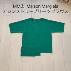 MM6 Maison Margiela アシンメトリープリーツブラウスのサムネイル