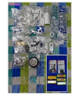 ハングオンレーサーNSR500 スピードコントローラ サーボ 中古バッテリーのサムネイル