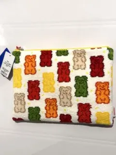 【新品】フェイラー　ハリボー　巾着　ポーチ　ゴールデンベア　熊　グミ 中古・古着通販】FEILER (フェイラー) HARIBO (ハリボー) 巾着ポーチ