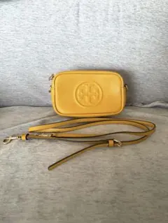 トリーバーチ　ペリーボンベ　ショルダー　バッグ　イエロー　黄色