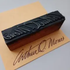 アメリカ ヴィンテージ メタルスタンプ 013032