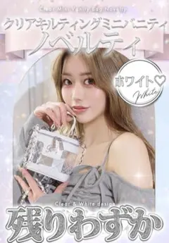 Rady　クリアキルティングミニバニティ