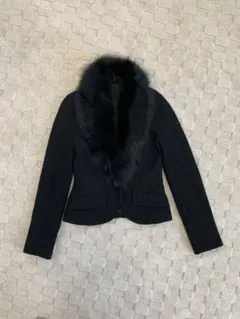 ジャケット　フォックスファー付き