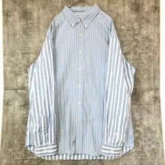 UNIQLO × JW ANDERSON シャツ ストライプ オーバーサイズ