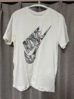 NIKE カモフラージュロゴ Tシャツ ホワイト L