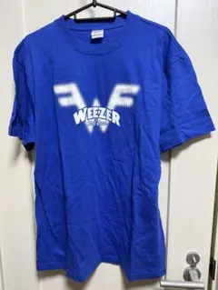 ウィーザーTシャツ　青 2025来日　ロッキンオンソニック ウィーザーTシャツ 青 2025来日 ロッキンオンソニック - メルカリ