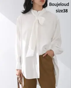 美品♥ブージュルード　Boujeloud ホワイトチュニック　シャツ サイズ38