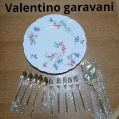 valentino garavaniお皿フォーク スプーン ケーキサーバーセット