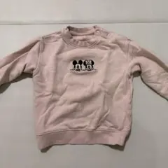 ユニクロ　ミッキーミニートレーナー　90