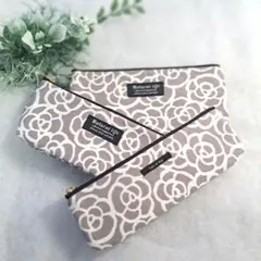 ポーチ&メガネケース&スリムペンケース　３点セット