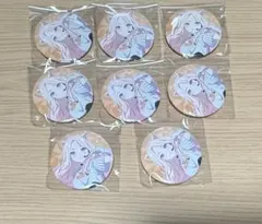 学園アイドルマスター 学マス 十王星南 まねきねこ 缶バッジ 8個