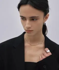 CENE FLOW LINE NECKLACEのサムネイル